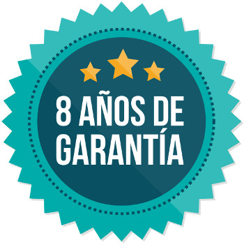 Garantía de 8 años